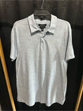 Marc Anthony Men's Heather Gray Polo